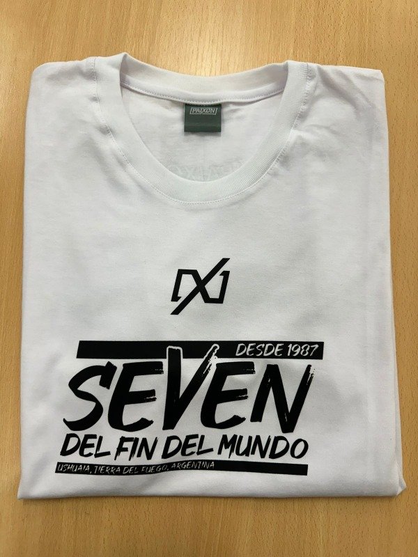 Producto - REMERA SEVEN DEL FIN DEL MUNDO - BLANCA