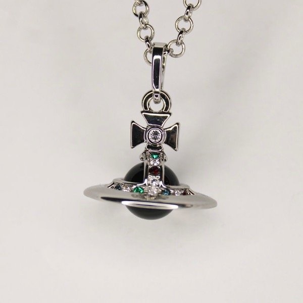 Producto - Collar Vivienne Westwood Black Y2k-Cobre Galvanizado