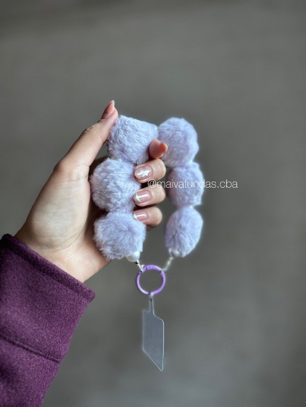 Producto - Straps pompón universales con adaptador - 1