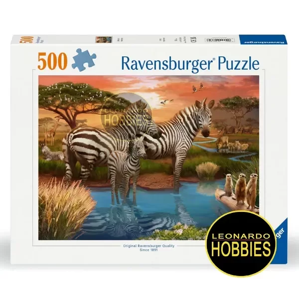 Producto - Cebras 500 Piezas Ravensburger 12000365