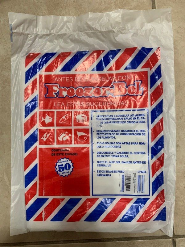 Producto - Bolsa para Freezerx50u. (25x35)