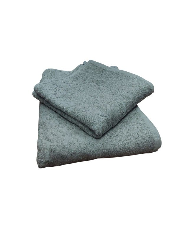 Producto - Juego de toalla y toallón Teka Solare Murano 500gr/m2