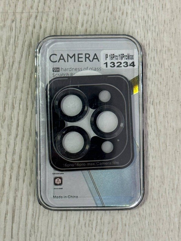 Producto - VIDRIO DE CÁMARA METALIZADO PARA IPHONE 16 PRO / 16 PRO MAX