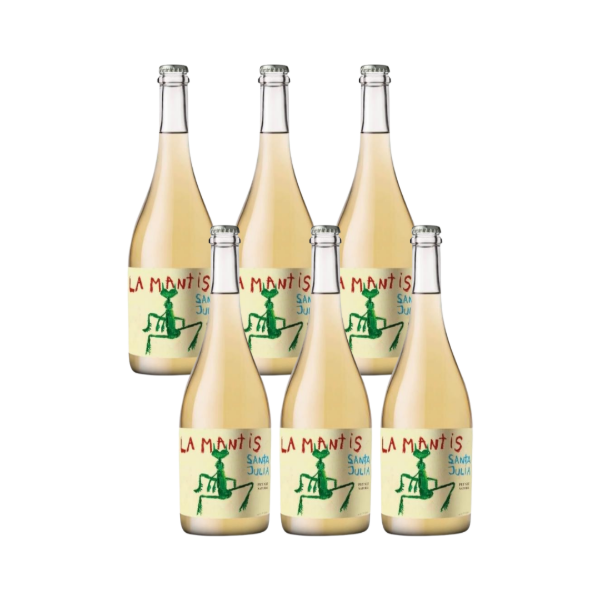 Producto - Vino La Mantis Chardonnay Pet Nat Natural Orgánico (Caja x 6un.)