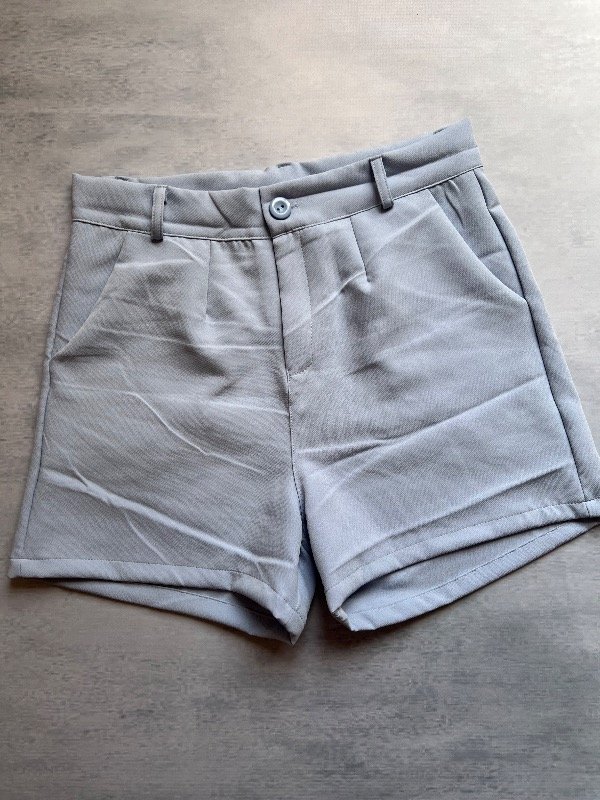 Producto - Short sastrero celeste pastel