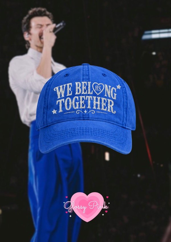 Producto - Gorra We Belong Together - VINILO TEXTIL GLITTER