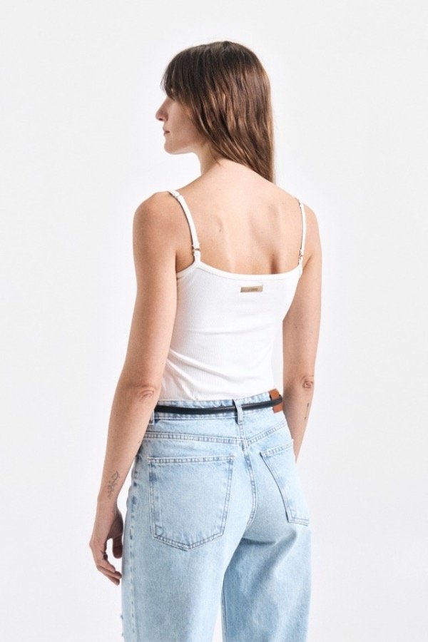 Producto - Musculosa Cora St Marie Blanco - 1