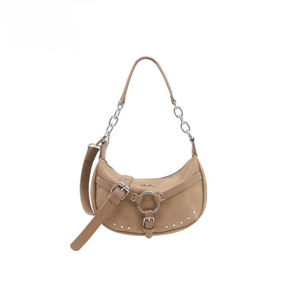 Producto - Cartera eco cuero visón claro - 0