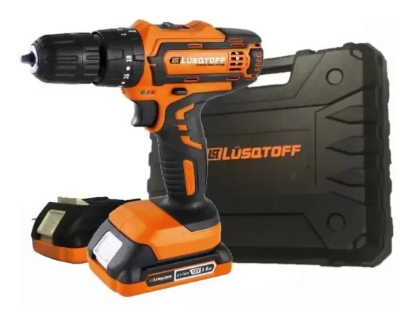 Producto - TALADRO CON PERCUTOR LUSQTOFF 18V 2 BAT