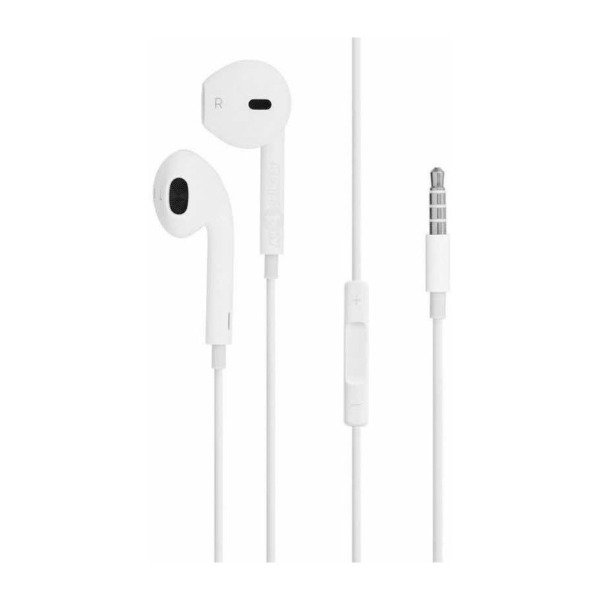 Producto - Auricular In Ear con Microfono Stereo 3.5 mm Blanco Global