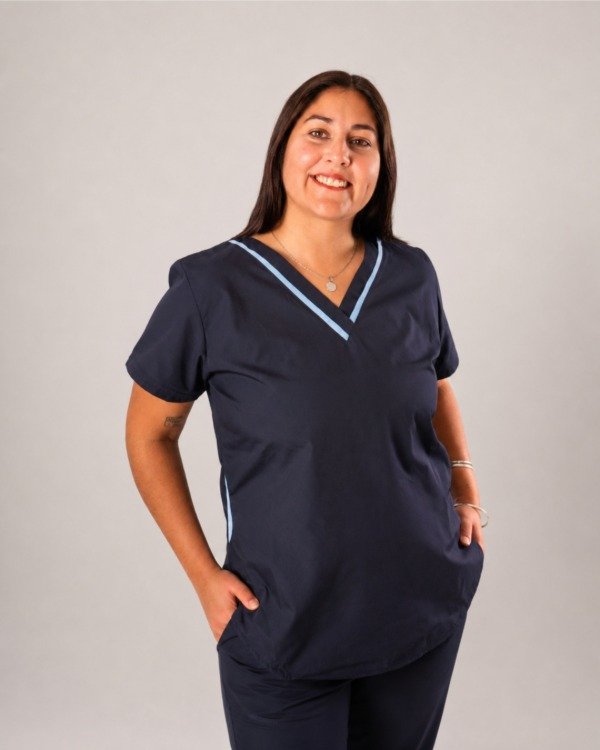 Producto - Ambo Jungla Azul con Celeste - 0