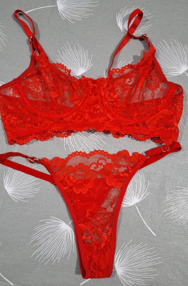 Producto - Conjunto encaje talle 85