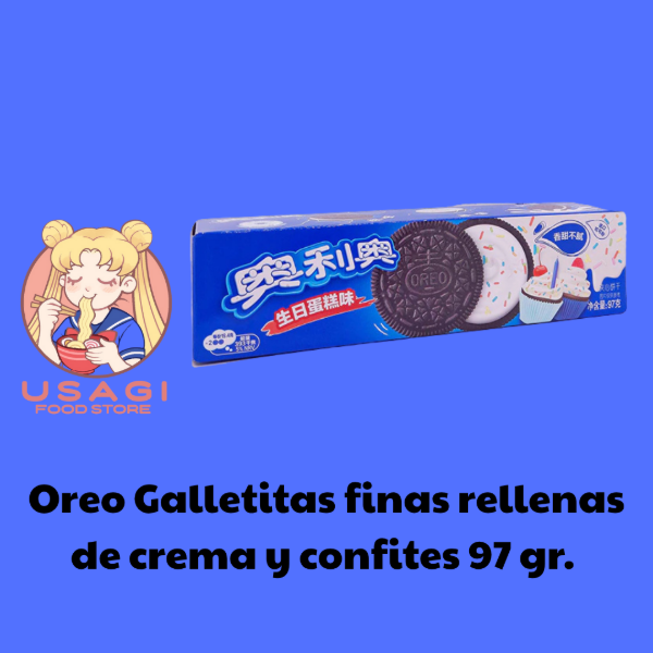 Producto - Oreo Rellenas de crema y confites 97 gr.