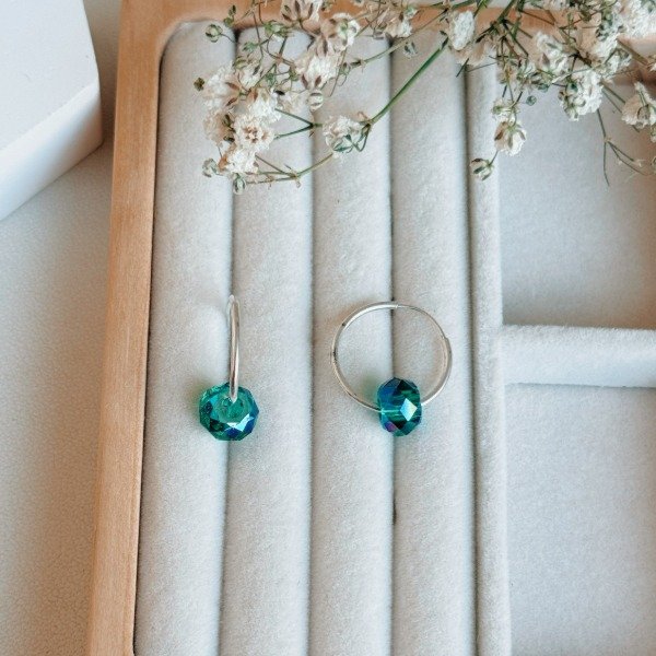 Producto - Aros Argolla Dana Plata 925 - 1