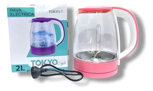 Producto - Pava electrica de vidrio