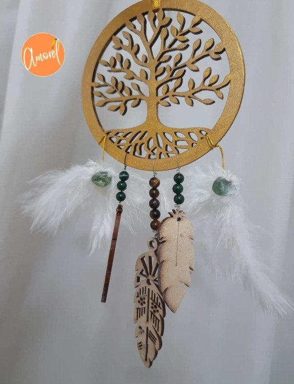Producto - Colgante con Piedras Naturales