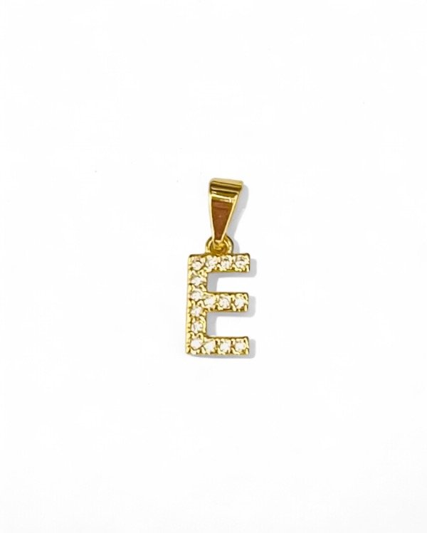 Producto - DIJE SHINE "E" GOLD