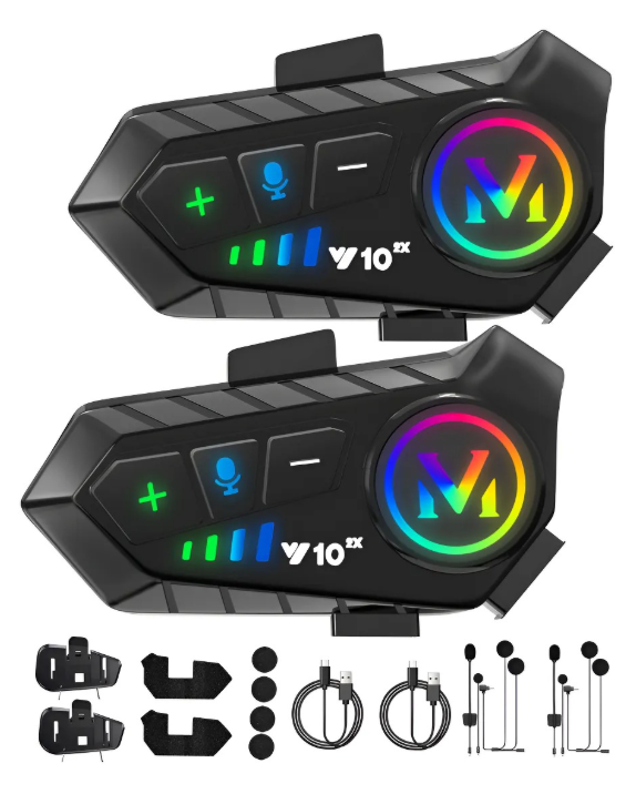 Producto - AURICULAR BLUETOOTH V10 INTERCOMUNICADOR