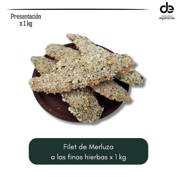 Producto - Filet de Merluza a las finas hierbas x 1 kg Alimax