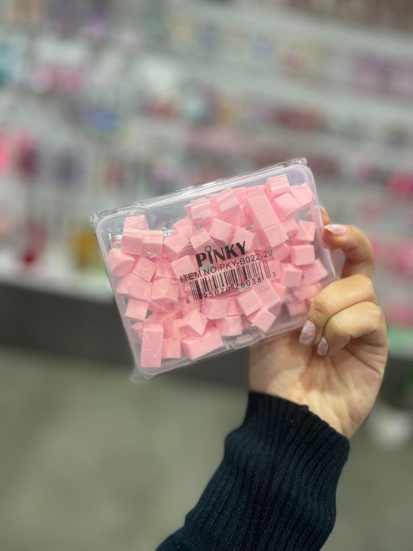 Producto - Esponjas + pinza degrade PINKY
