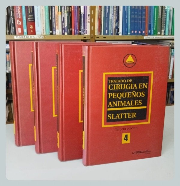 Producto - Slatter: Tratado de Cirugía en Pequeños Animales - 4 tomos (U)