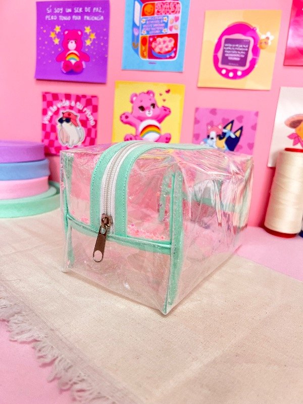 Producto - CARTU GLITTER VERDE AGUA