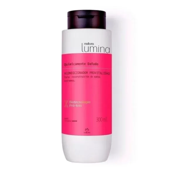 Producto - Lumina cabellos químicamente dañados acondicionador provitalidad 300ml.