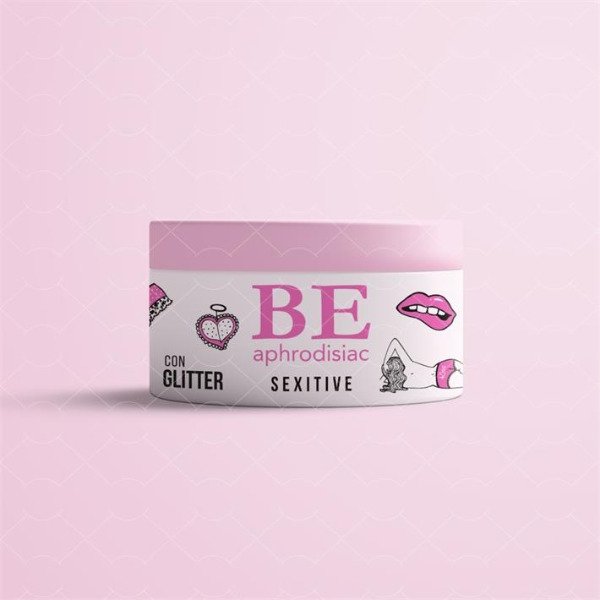 Producto - Crema corporal con glitter y feromonas.