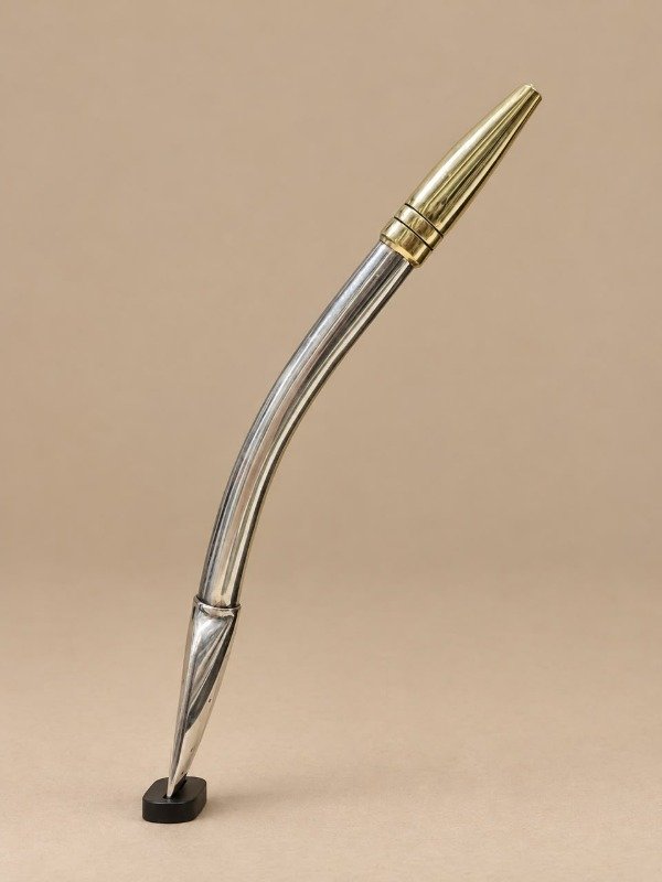 Producto - Bombilla de alpaca pico de bronce 17cm - 1
