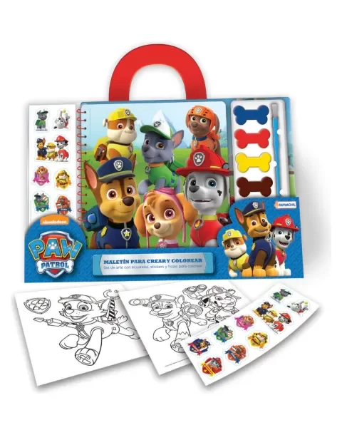 Producto - Maletín con acuarelas, sticker y hojas (Tapimovil)