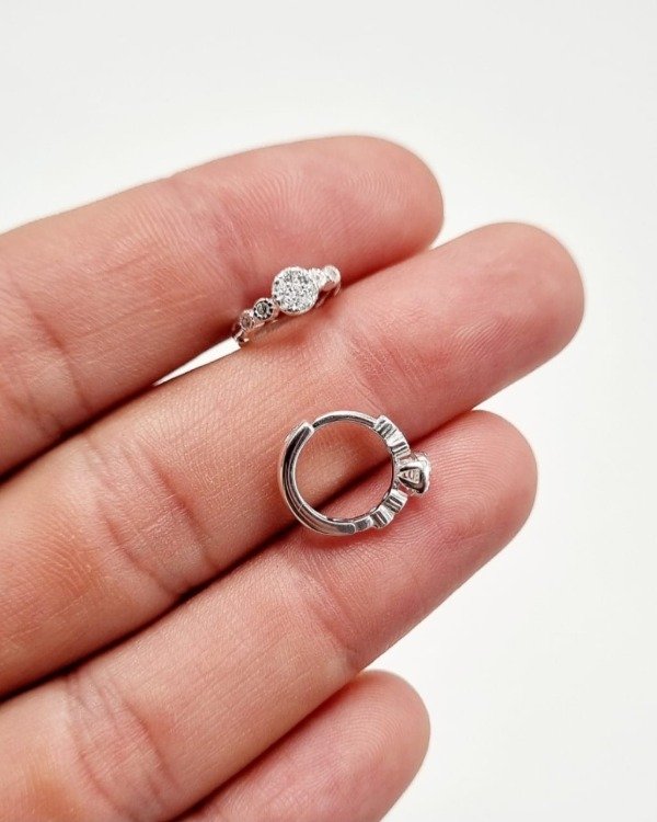 Producto - Aros con circonio