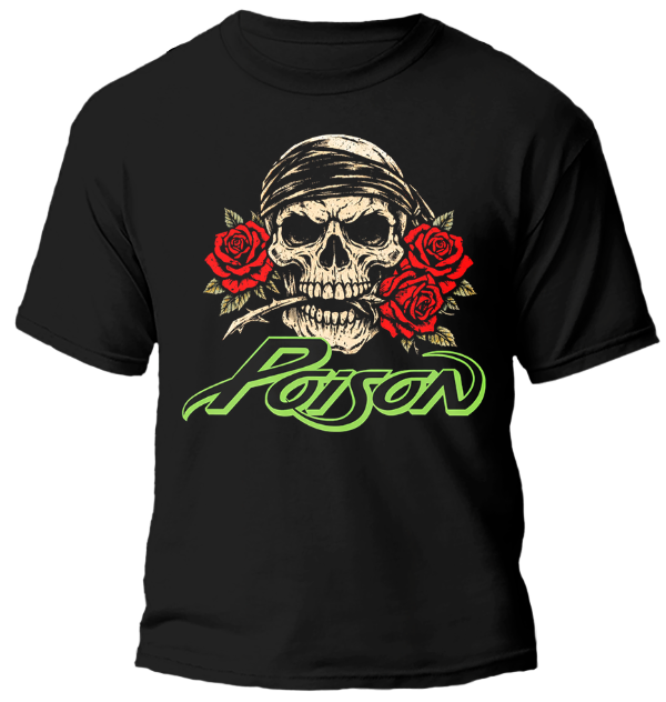 Producto - Remera Poison Band Rosa Diseño