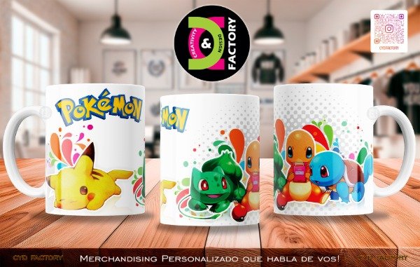 Producto - Taza - Anime - Pokemon - TZ-RT-BL-11OZ-12-ANM-PKM