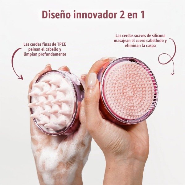 Producto - SHINLEA Masajeador de Cuero Cabelludo 2 en 1 - 4