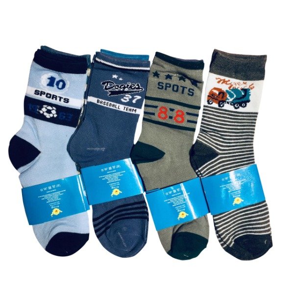 Producto - Docena Medias 8-10 Kids 35 al 39 Niño - 1