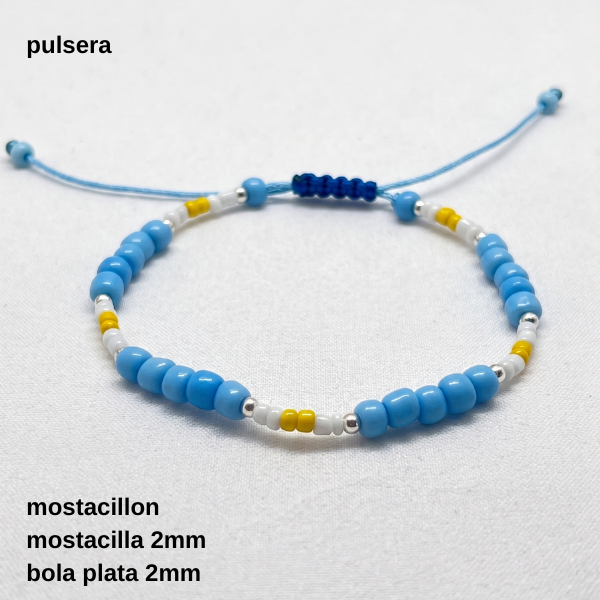 Producto - PULS #FP - Pulsera mostacilla y mostacillon Argentina (DOLAR)