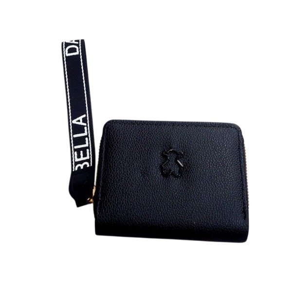 Producto - Billetera Corta Negra Osito