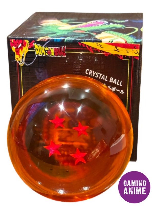 Producto - ESFERA DEL DRAGON 4 ESTRELLAS DE 10CM GIGANTE!!