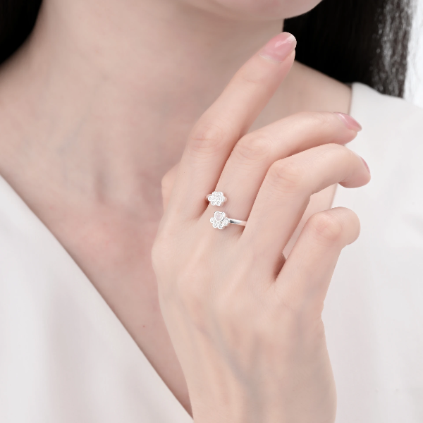 Producto - Anillo Ajustable Huellita Perruna