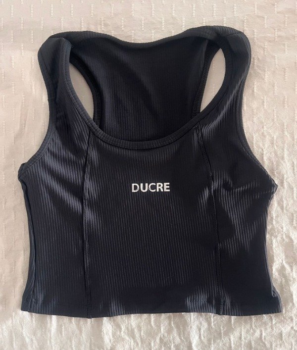 Producto - Musculosa crop morley NEGRA