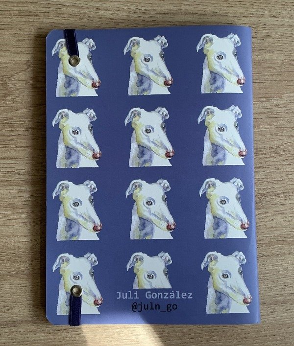 Producto - Libreta Galgo