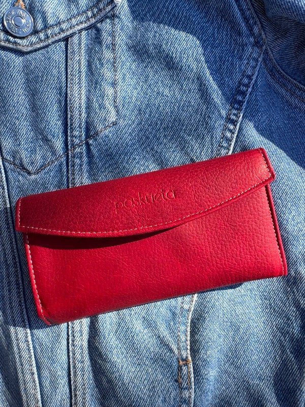 Producto - Billetera Simple Roja