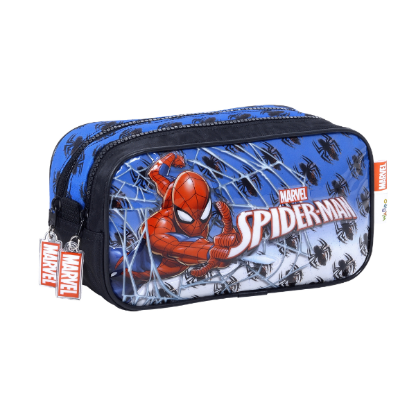 Producto - Cartuchera Spiderman Arañas Doble