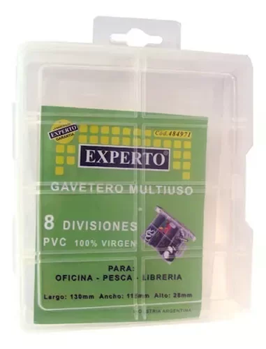 Producto - Gavetero Organizador 8 Divisiones Multiuso Experto