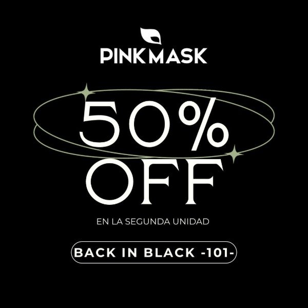 Producto - Black in black 50off