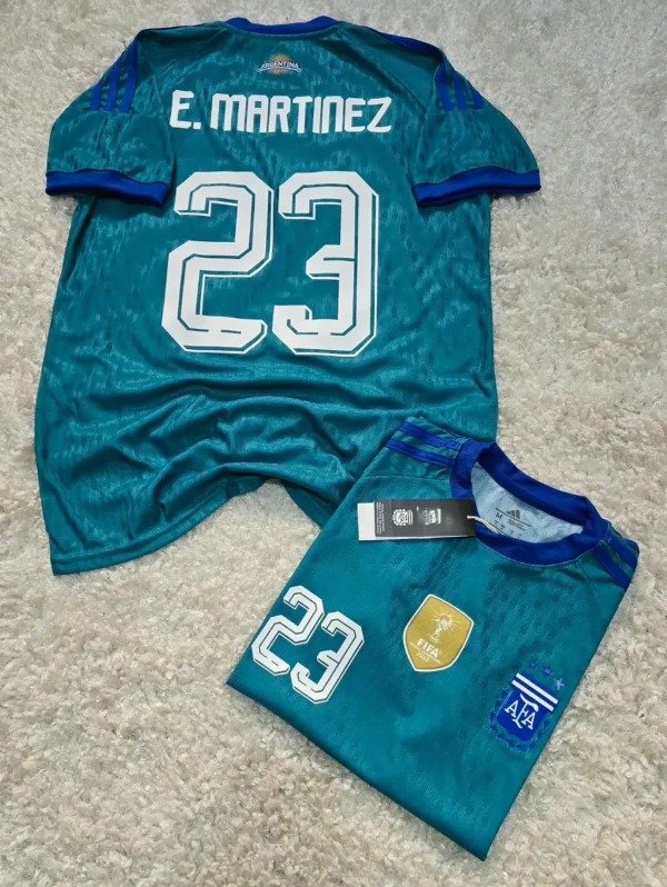 Producto - Camiseta Arquero Dibu Martinez 23 Selección Argentina