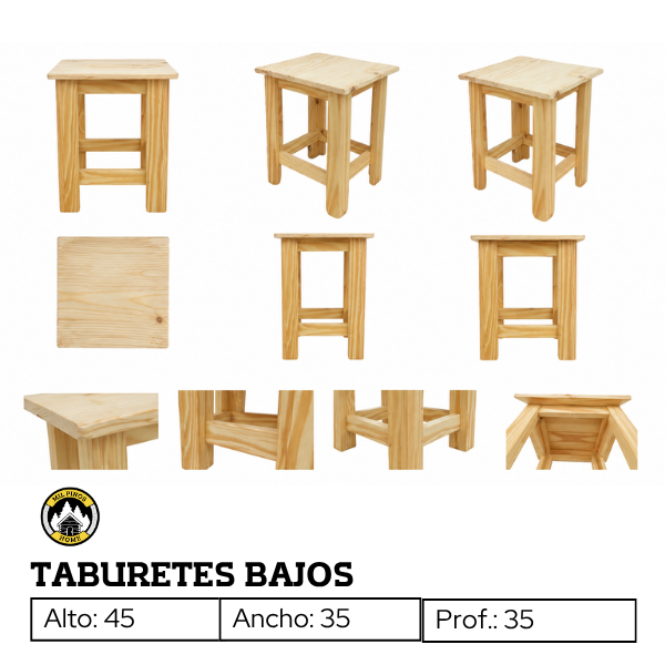 Producto - TABURETE BAJO - 1
