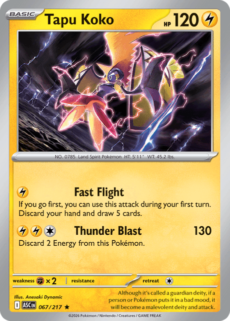 Producto - Tapu Koko - 067/217