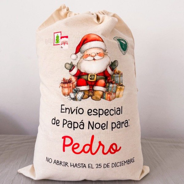 Producto - BOLSA DE REGALOS PAPA NOEL
