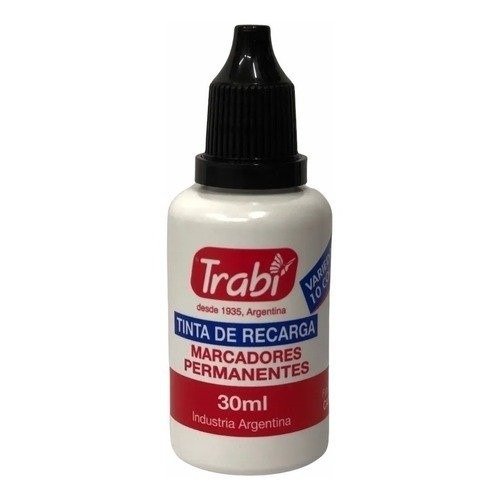 Producto - TINTA TRABI P/MARCADORES PERMANENTE Negro